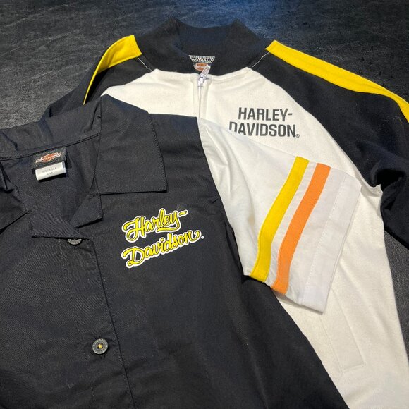 HARLEY DAVIDSON GIRLS JACKET AND SHIRT